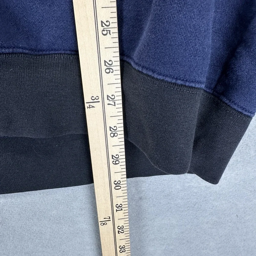 Vtg 90s Polo Sport Ralph Lauren Zip Up Hoodie XXL Navy Red Nylon Hooded Jacket